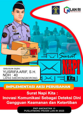 Surat Napi Kita; Inovasi Komunikasi sebagai Deteksi Dini Gangguan Keamanan dan Ketertiban Kantor Wilayah Sumatera Utara Kementerian Hukum dan Hak Asasi Manusia